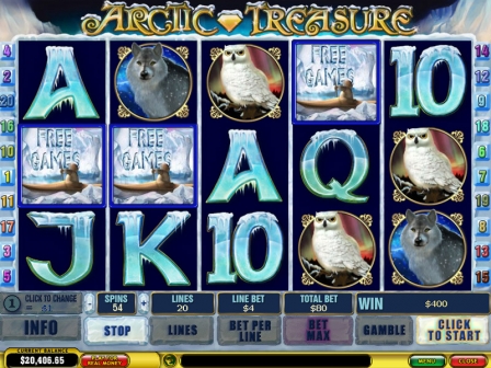 Arctic Treasure Slot Machine