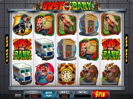 Bust the Bank Slot Machine: Free Spins, 2 Bonus Games
