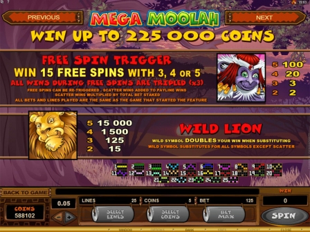 Try the Mega Moolah Slots for Free with No Download Try the Mega Moolah Slots for Free with No Download