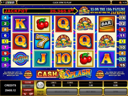CashSplash 5 Reel