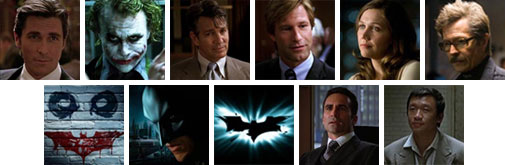 The Dark Knight symbols