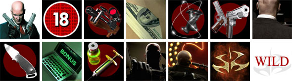 Hitman symbols