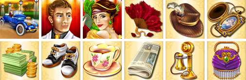 Glitz and Glamour symbols