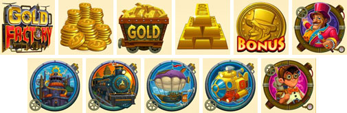 Gold Factory symbols