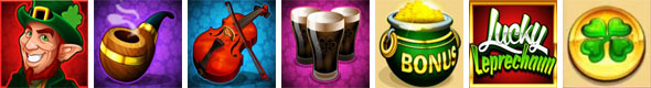 Lucky Leprechaun symbols